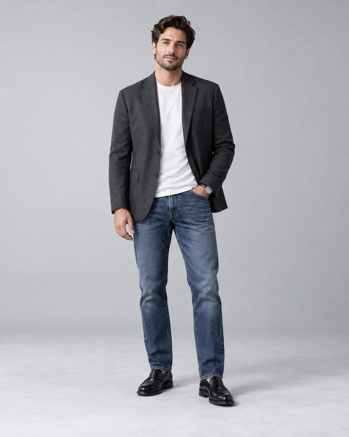 Blazer Denim Fit — The Boardroom